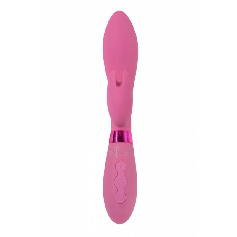 Wibrator-Rechargeable Vibrator Indeep Malena Magenta